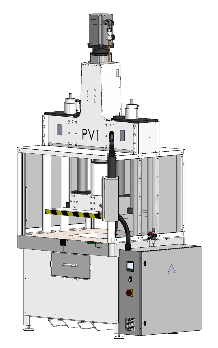 Electromechanical press — CAD
